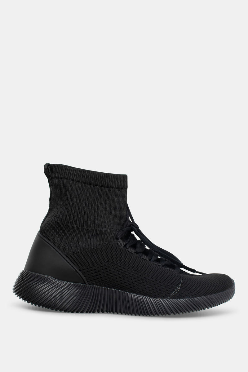 Czarne sneakersy damskie 2.732402 - Harpers.pl