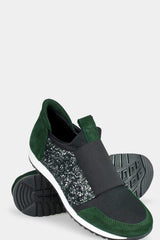Zielone sneakersy damskie LUCILLA - Harpers.pl