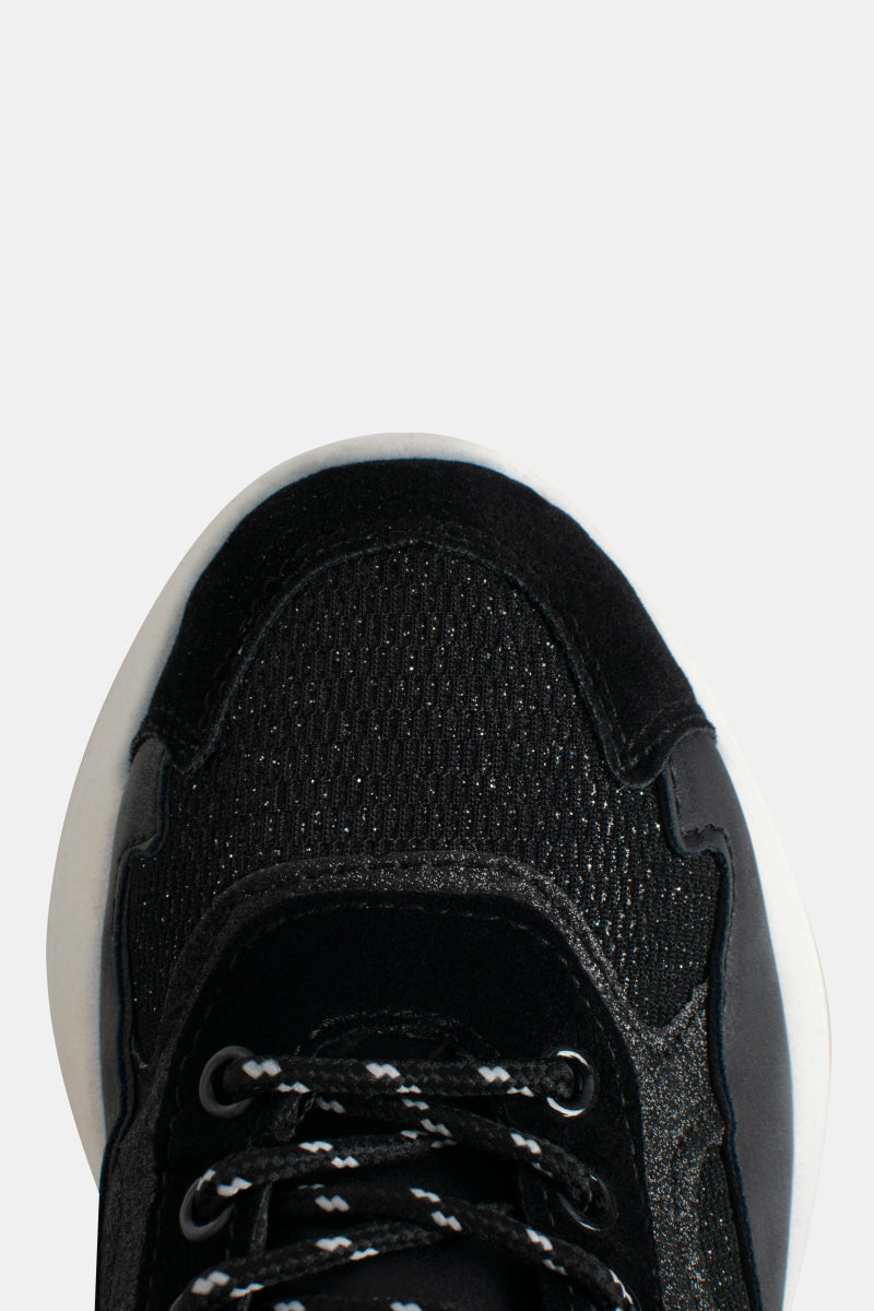 Czarne sneakersy damskie 2.604601