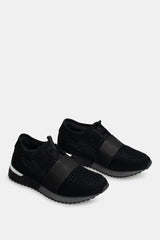 Czarne sneakersy damskie 2.874917 - Harpers.pl