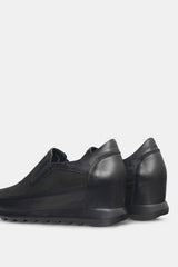 Czarne sneakersy damskie 9603