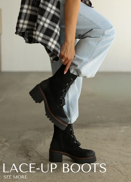 Lace-up boots