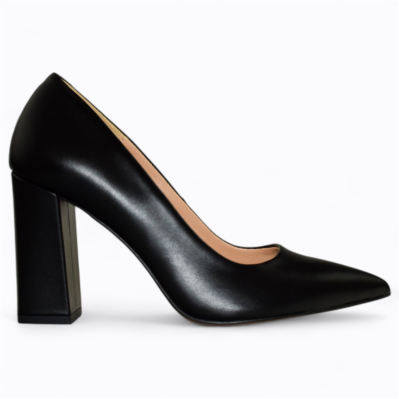 CZARNE CZÓŁENKA DAMSKIE ALMANZA