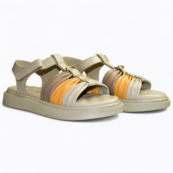 VIRENYS GRAY WOMEN'S SANDALS