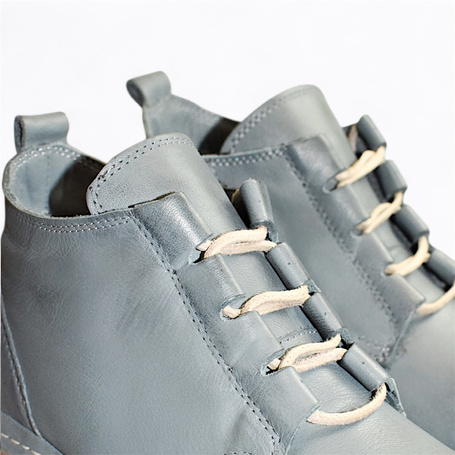 Mirelis Women's Leather Denim Boots
