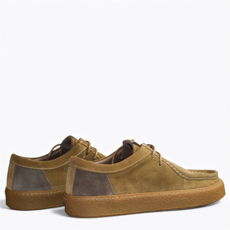 Beżowe półbuty męskie Solvrin