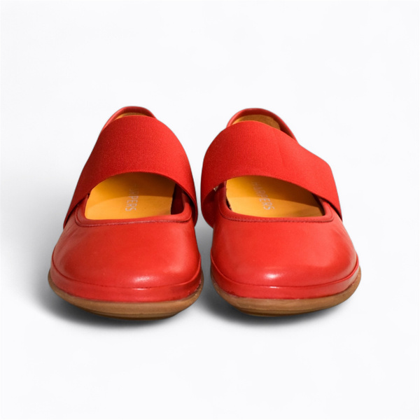 JORILNA WOMEN'S RED LOW-TOP SHOES