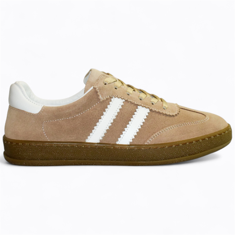 MAGLINE BEŻOWY ZAMSZ