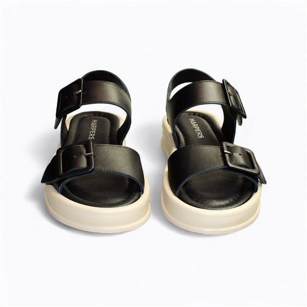 CHARINA BLACK WOMEN'S SANDALS