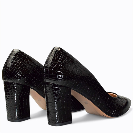 Skórzane czółenka damskie Lisandra