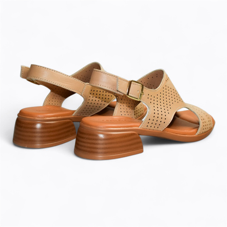 REVLETI WOMEN'S TAUPE SANDALS