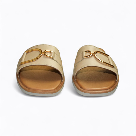 LANIVEA BEIGE WOMEN'S FLIP-FLOPS