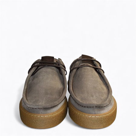 Szare półbuty męskie Solvrin