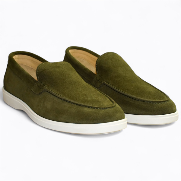 ALVERIS GREEN SUEDE