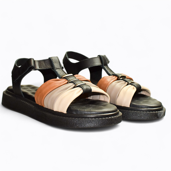 VIRENYS BLACK WOMEN'S SANDALS