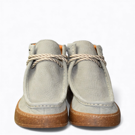 Iserlin Women's Gray Leather Boots