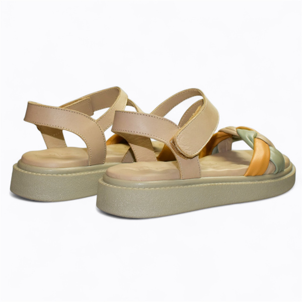 OLVARIS BEIGE WOMEN'S SANDALS