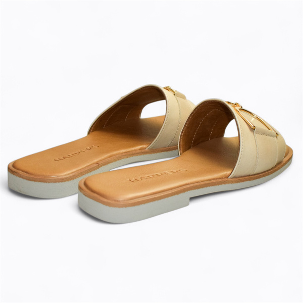 LANIVEA BEIGE WOMEN'S FLIP-FLOPS