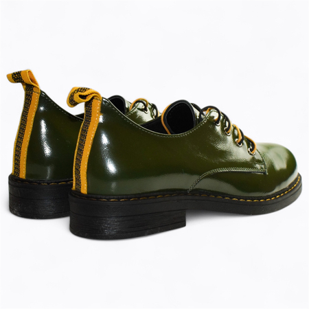 ZIELONE PÓŁBUTY DAMSKIE BLISERA