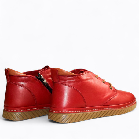 Jamiria Women's Red Leather Boots