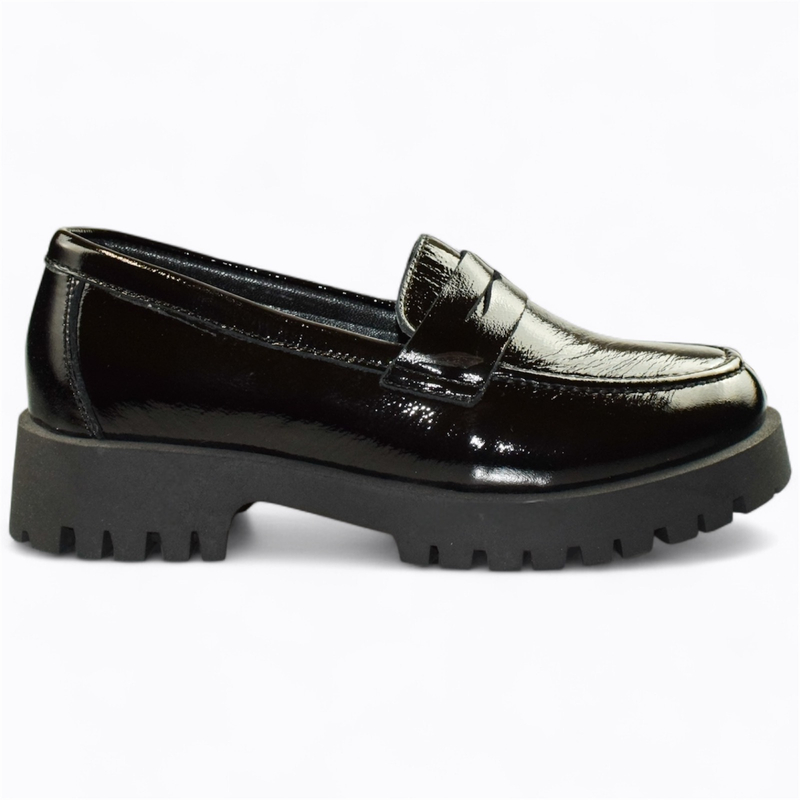 CZARNE PÓŁBUTY DAMSKIE MARTICIA