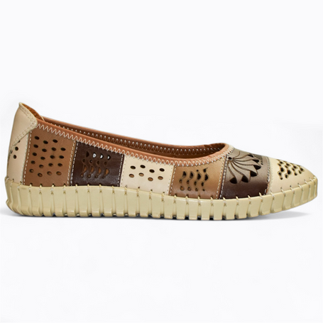 IMARIEL MULTICOLORED WOMEN'S BALLERINA FLATS