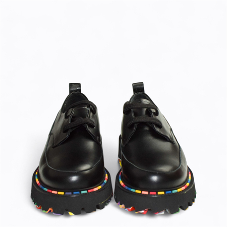 CZARNE PÓŁBUTY DAMSKIE OLIMIRA