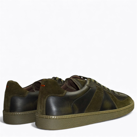 Zielone półbuty męskie Elmerin