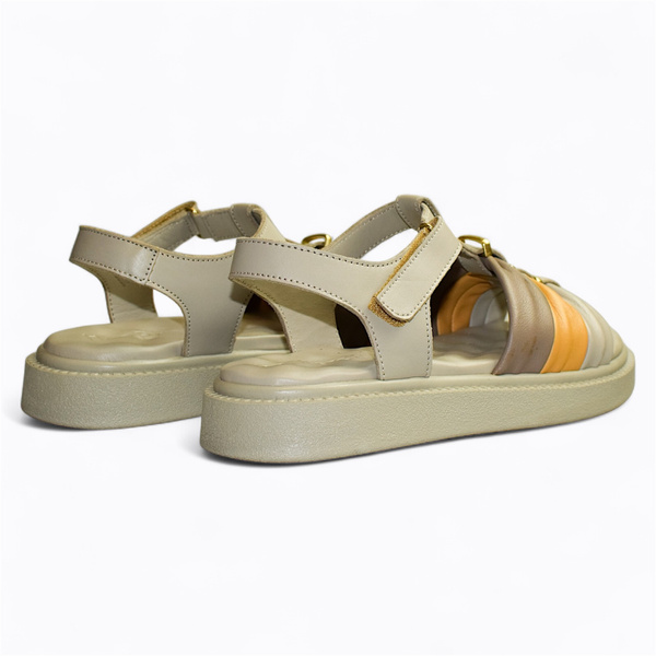 VIRENYS GRAY WOMEN'S SANDALS