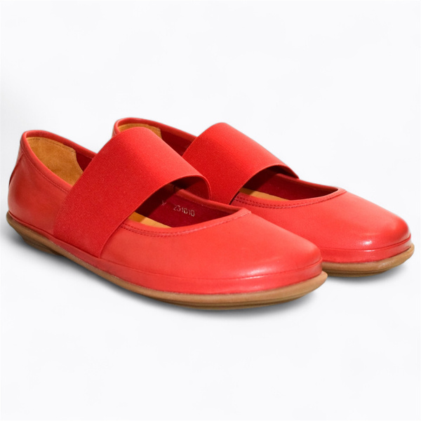 JORILNA WOMEN'S RED LOW-TOP SHOES