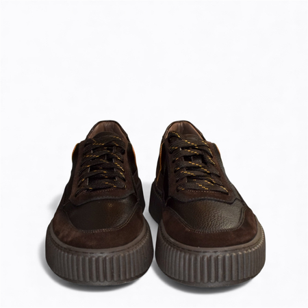 Brązowe półbuty męskie Brithus