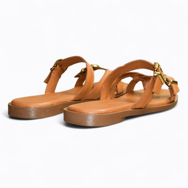 RED WOMEN'S FLIP-FLOPS BY ADRIVIA