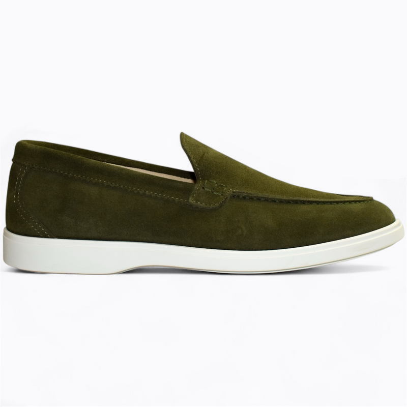 ALVERIS GREEN SUEDE