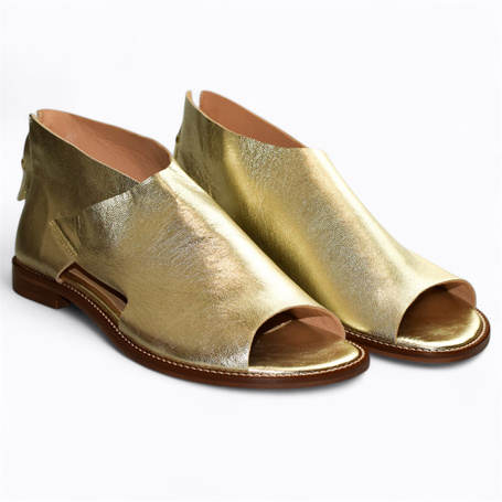 URSULA WOMEN'S GOLD SANDALS