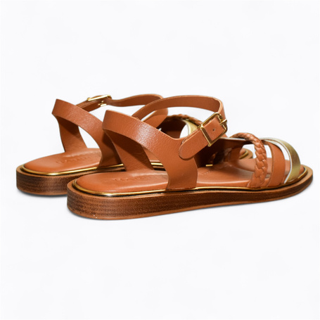 NISADIA WOMEN'S RED SANDALS