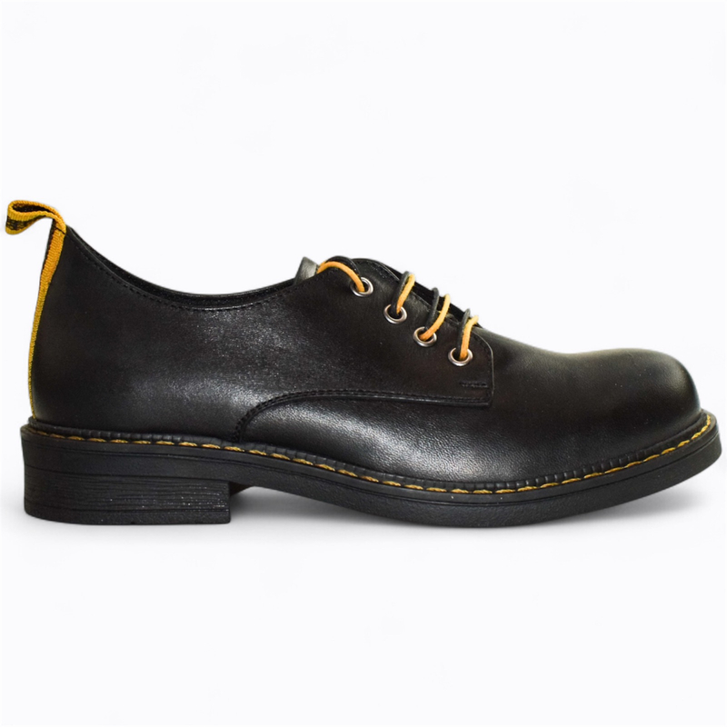 CZARNE PÓŁBUTY DAMSKIE BLISERA