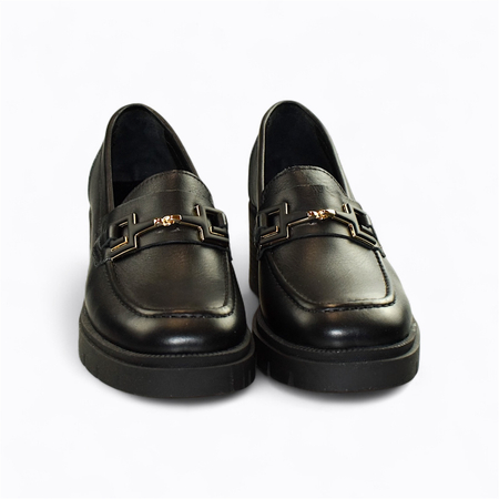 CZARNE PÓŁBUTY DAMSKIE ELORISA