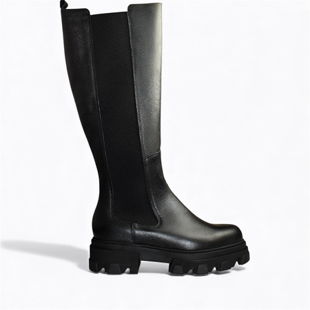 Czarne kozaki damskie Norico