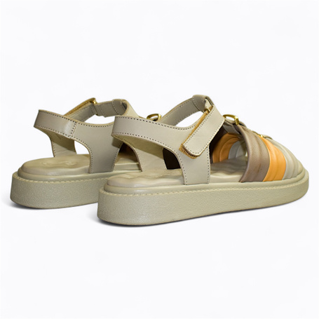 VIRENYS GRAY WOMEN'S SANDALS