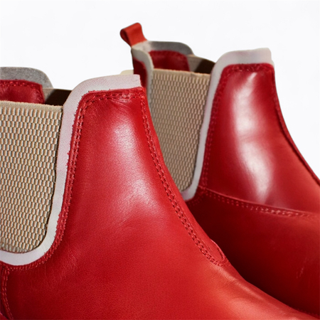 CZERWONE TRZEWIKI DAMSKIE SILVINA