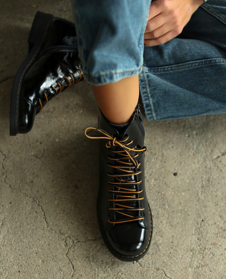 Odelisa Women's Black Leather Boots