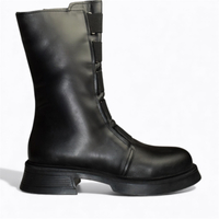 CZARNE BOTKI DAMSKIE GARINDE