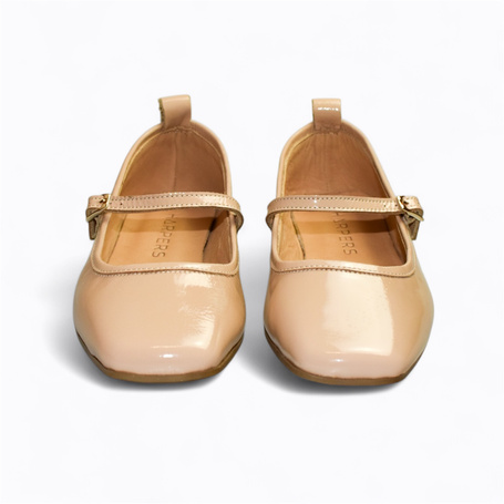 Irlinda Women's Taupe Leather Loafers