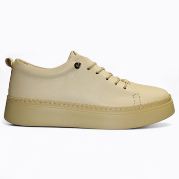 Beżowe sneakersy ISSANDE