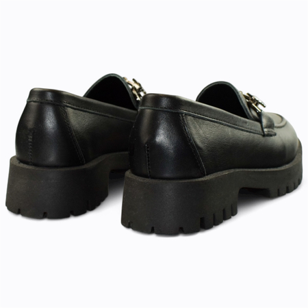 CZARNE PÓŁBUTY DAMSKIE NATASIA