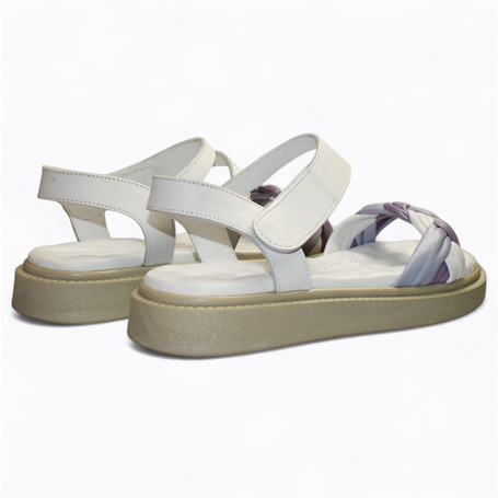 OLVARIS WOMEN'S WHITE SANDALS