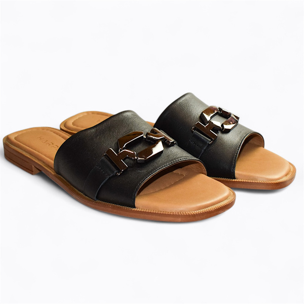ARIANNA BLACK WOMEN'S FLIP-FLOPS