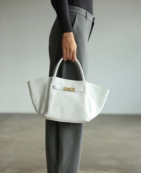 Trebeca Biel - Medium Leather Shopper Bag