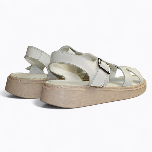 ULDORIA WHITE WOMEN'S SANDALS
