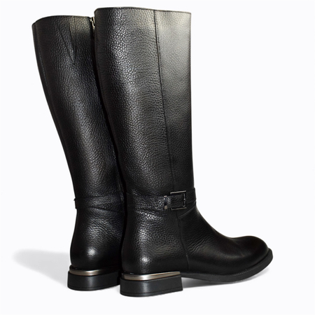 CZARNE KOZAKI DAMSKIE TALIONA